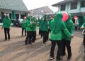 Semarak HUT Ke-81 Kemerdekaan RI, Persit KCK Cabang XX Kodim 0506/Tangerang Gelar Berbagai Lomba