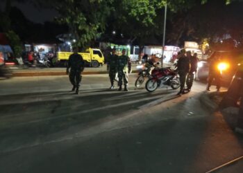 Telusuri Pusat Keramaian dan Pusat Pemerintahan, Kodim 0506/Tangerang Gelar Patroli Malam di Wilayah Tangkot dan Tangsel