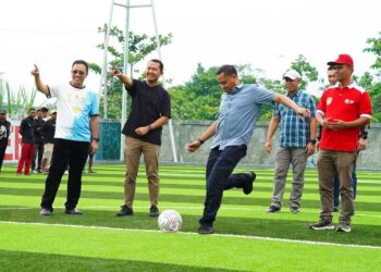 Semangat Persatuan Menggema di Tanah Papua, Turnamen Mini Soccer Pangkoops TNI Habema 2026 Satukan TNI dan Masyarakat Timika