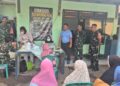 “Jaga Jakarta On The Spot”, Koramil 03/Legok Gelar Komunikasi Sosial dan Bakti Sosial Kesehatan