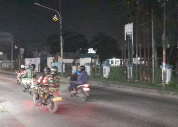 Koramil 08/Kronjo Gelar Patroli Bersama Polsek, Antisipasi Daerah Rawan Begal
