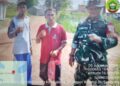 Babinsa Koramil 06/Senayang Ajak Warga Tanjung Kelit Bersama Cegah Karhutla dan Jaga Kelestarian Lingkungan