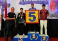 Prajurit Petarung Yonif 5 Marinir Taklukkan Ring Wushu, Praka Yanadwigo Sabet Emas di Jombang