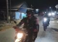 Antisipasi Daerah Rawan Begal, Koramil 09/Mauk Gelar Patroli Bersama Polsek