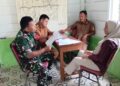 Irigasi Jadi Sorotan, Babinsa Koramil 03/Parongil Cek Data Lahan Pertanian di Tuntung Batu