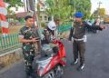 Tingkatkan Disiplin dan Kepatuhan Prajurit, Pomdam XIII/Merdeka Gelar Operasi Gaktib Razia Kendaraan