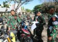 Brigif 3 Kodtrad Periksa Kendaraan Prajurit, Tingkatkan Disiplin Berlalu Lintas