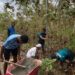 Yonarmed 12 Kostrad Terangi Akses Warga Perbatasan Lewat Pemasangan Lampu Solar Cell di Desa Tulakadi