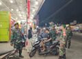 Intensifkan Keamanan Wilayah, Koramil 10/Sepatan Gelar Patroli Jalan Kaki dan Berkendara Maung
