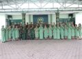Kodim 0206/Dairi Gelar Tradisi Pindah Satuan dan Serah Terima Jabatan Danramil