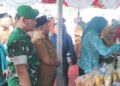 Dukung Pemberdayaan Masyarakat, Koramil 01/AK Hadiri Evaluasi DPTA PKK Tingkat Provinsi di Desa Damuli Pekan
