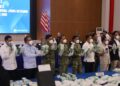 Pangdam XIX Tuanku Tambusai Hadiri Pemusnahan 1,3 Ton Ketamin Hasil Pengungkapan MV King Sun