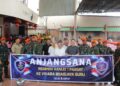 Resimen Hanud 1 Pasgat Jalin Silaturahmi Melalui Anjangsana ke Vihara Bhaisjaya Guru
