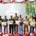 Pangdam I/BB,Bersama Danrem 023/KS Hadiri ‎Launcing Jembatan Garuda dan Air Bersih Oleh Presiden RI Secara Virtual