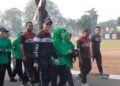 Olahraga Bersama, Prajurit dan Persit Yonif 305 Kostrad Pererat Kekompakan