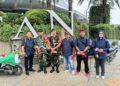 Bersama Babinsa,AJMI dan PW Pemuda Muslim Sumut Bagikan 1945 Bendera Merah Putih ,Gelorakan Semangat HUT ke-81 RI