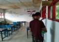 Satgas Bakti TNI Lanjutkan Perbaikan SMK Negeri 1 di Nias Selatan