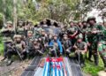 Di Tengah Gelap, Medan Terjal, dan Suhu Dingin Ekstrim 3 Derajat, Prajurit Koops TNI Habema Amankan Senjata Kelompok Bersenjata di Gamagai