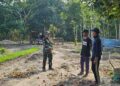Babinsa Koramil 06/Senayang Bersama Warga Perkuat Sinergi Cegah Karhutla di Desa Penaah