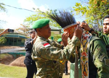 Pangdam XXIV/MT Sambut Kunjungan Kerja Pangkogabwilhan III di Makodam