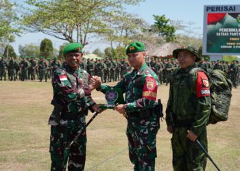 Pangdam XXIV/MT: Di Mana Bumi Dipijak, Di Situ Langit Dijunjung, Prajurit Satgas Pamtas Diminta Dekat dengan Rakyat