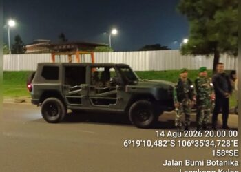 Perkuat Sinergitas TNI-POLRI, Koramil 03/Legok Gelar Patroli Bersama Polsek Intensifkan Keamanan Wilayah