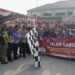 Babinsa Gunung Kaler Monitoring Gerak Jalan Sehat Semarak HUT RI ke-81