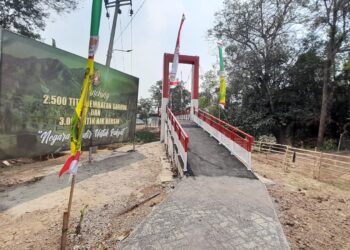 Jembatan Garuda Resmi Beroperasi, Warga Patrasana Kini Lebih Mudah Beraktivitas