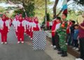 Babinsa Koramil 0201-16/TM Monitor Gebyar Kemerdekaan di Desa Medan Senembah