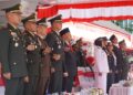 Danrem 022/Pantai Timur Hadiri Upacara HUT Ke-81 RI di Kota Pematangsiantar