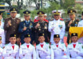 Dandim 0201/Medan Bersama Jajaran Forkopimda Ikuti Upacara Peringatan HUT RI Ke 81
