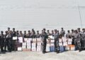 TNI AL KIRIM BANTUAN KEMANUSIAAN MELALUI KRI BUNG HATTA-370 UNTUK WARGA TERDAMPAK GEMPA DI NTT