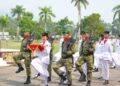 Rasa Penuh Hikmat Kobarkan Semangat Kemerdekaan, Dandim 1209/Bengkayang Hadiri Upacara Pengibaran Bendera HUT RI ke-81