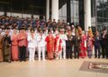 Peringati HUT ke-81 RI, Kasdam XII/Tpr Hadiri Upacara Pengibaran Bendera di Kantor Gubernur Kalbar