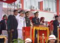 Dandim 1208/Sambas Hadiri Upacara Peringatan HUT RI ke-81 dan Ziarah Rombongan ke TMP Kabupaten Sambas