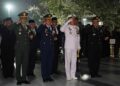 Peringati HUT ke-81 RI, Danrem 121/Abw Ikuti Apel Kehormatan dan Renungan Suci di TMP Dharma Patria Jaya