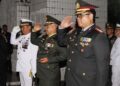 Penuh Khidmat, Pangdam XIII/Merdeka Ikuti Apel Kehormatan dan Renungan Suci HUT ke-81 RI
