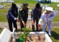 Komandan Kodaeral XI Pimpin Ziarah Nasional HUT RI Ke-81 di TMP Trikora Merauke