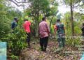 Cegah Karhutla, Babinsa Koramil 06/Senayang dan Pemdes Pulau Medang Perkuat Patroli Wilayah
