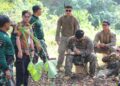 Prajurit Puslatpurmar 8 Teluk Ratai Berikan Pembekalan Jungle Survival pada Latma Platex 2026