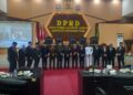 Kokohkan Kebersamaan dan Nasionalisme, Danramil 01/AK Ikuti Paripurna Istimewa DPR RI di Labura