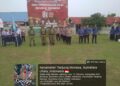 Personel Koramil 0201-16/TM Hadiri Upacara Penurunan Bendera HUT RI ke-81 di Tanjung Morawa