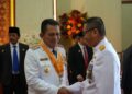 KOARMADA I HADIRI UPACARA HUT KE-81 KEMERDEKAAN RI TINGKAT PROVINSI KEPRI
