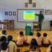 Satgas Pamtas Yonarmed 13 Kostrad Berikan Pembekalan Wawasan Kebangsaan kepada Siswa SD di Perbatasan