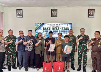 Wujud Kemanunggalan, TNI AD Gelar Bakti Sosial Operasi Bibir Sumbing bagi Puluhan Warga Sintang