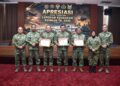 PANGKORMAR TERIMA PENGHARGAAN WTP, MAKO KORMAR RAIH JUARA III SATKER TERBAIK UO TNI AL