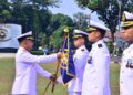PENGANUGERAHAN BENDERA PRESTASI TAHAP I PASIS DIKREG SESKOAL ANGKATAN KE-66 OLEH DANSESKOAL
