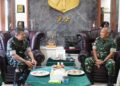 Sinergi Komunikasi dan Informasi TNI AD, Pangdam XIII/Merdeka Terima Dirbinsiskodalinfo Puskomlekad