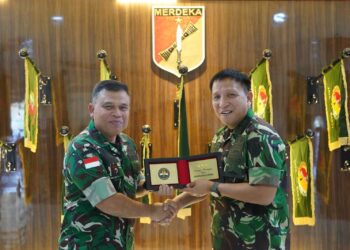Perkuat Koordinasi, Kasdam XIII/Merdeka Sambut Tim Pokja Sahli Kasad