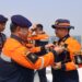DANSESKOAL TERIMA PENYEMATAN BREVET KEHORMATAN HIDRO-OSEANOGRAFI TNI AL